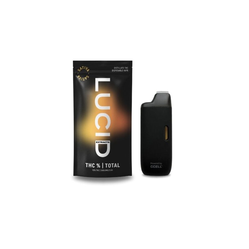 LUCID - 3g Disposable THC Vape Pen - Ghost Train Haze (Sativa)